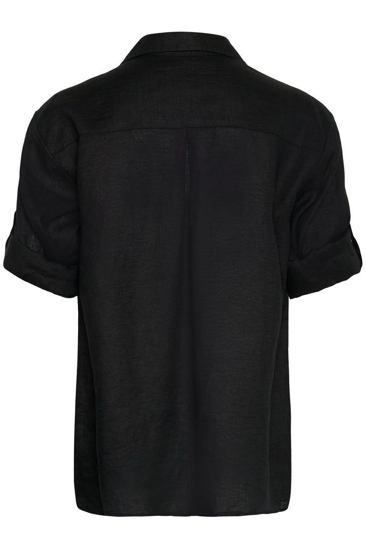Chemise en lin Bellis - Manches longues coupe oversize
