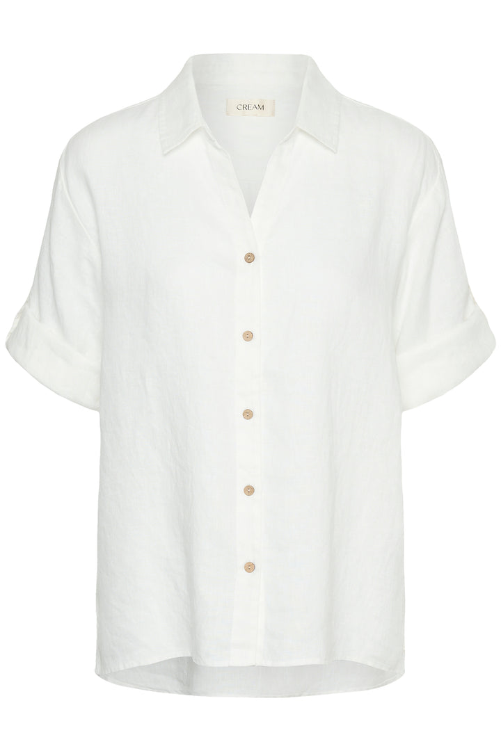 Chemise en lin Bellis - Manches longues coupe oversize