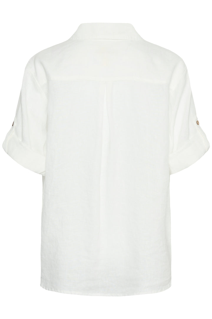 Chemise en lin Bellis - Manches longues coupe oversize