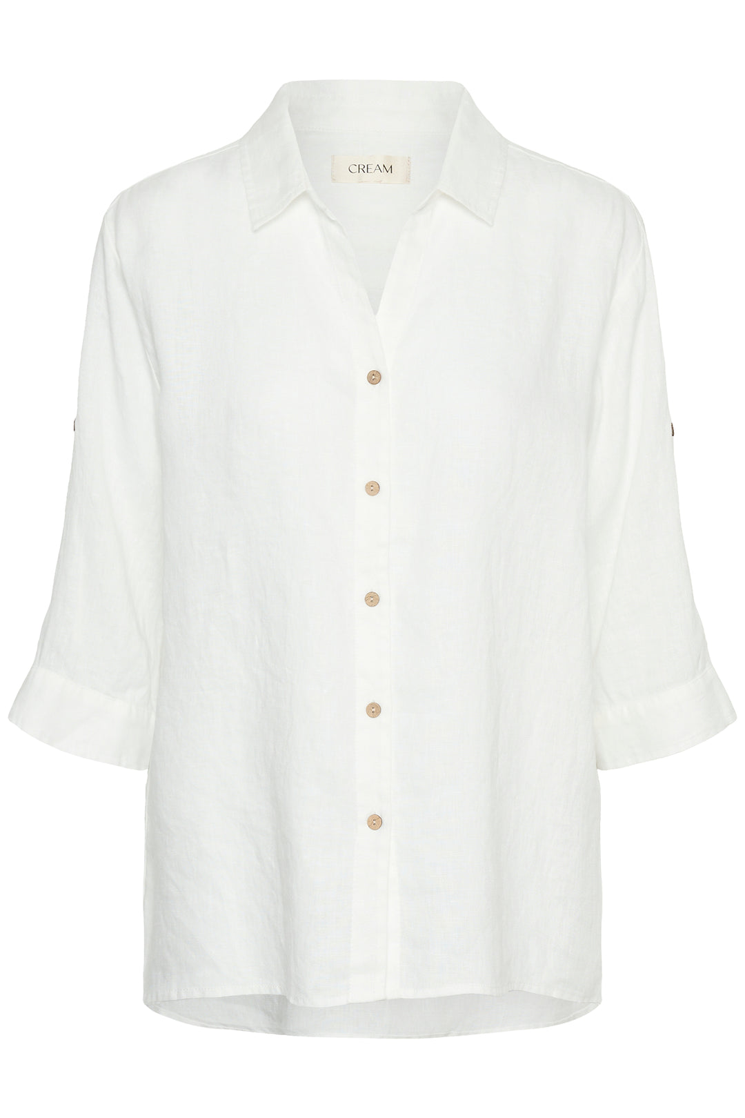 Chemise en lin Bellis - Manches longues coupe oversize