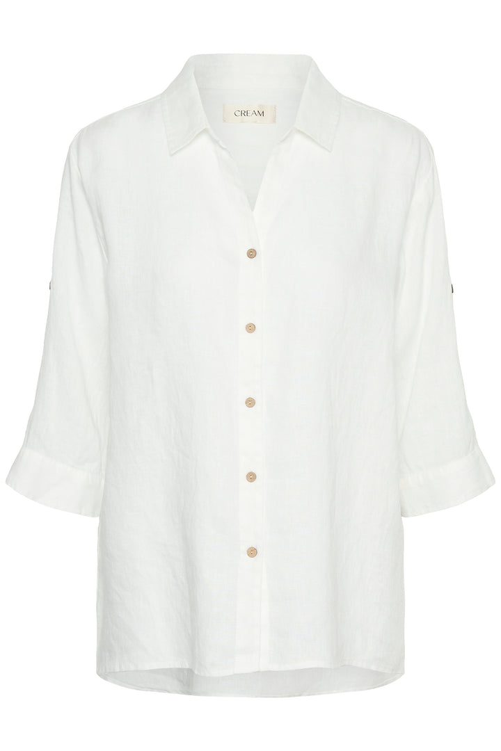 Chemise en lin Bellis - Manches longues coupe oversize