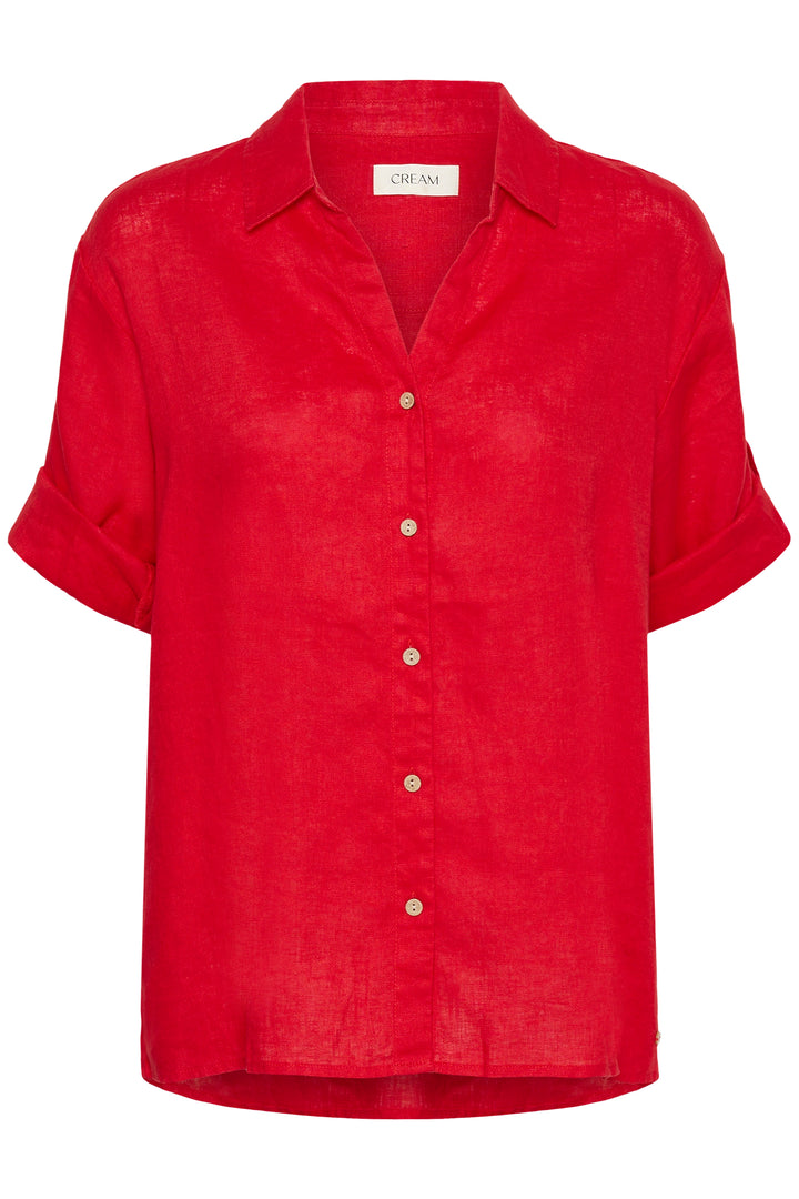 Chemise en lin Bellis - Manches longues coupe oversize