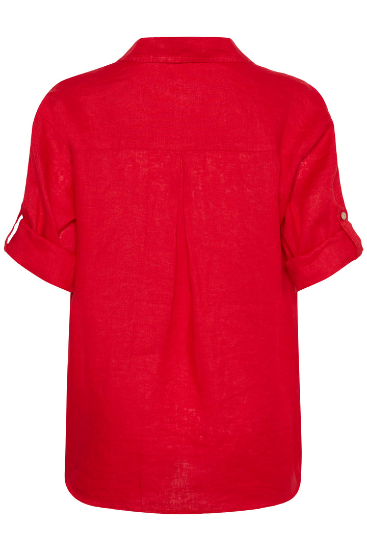 Chemise en lin Bellis - Manches longues coupe oversize