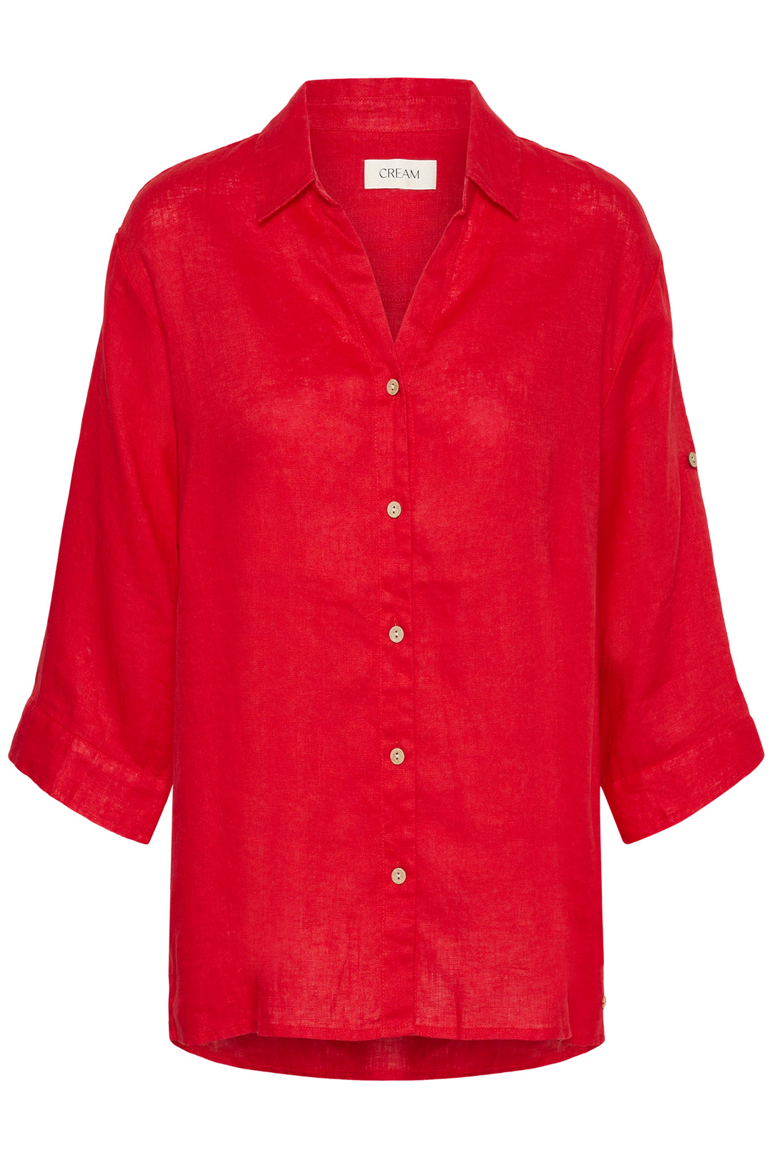 Chemise en lin Bellis - Manches longues coupe oversize