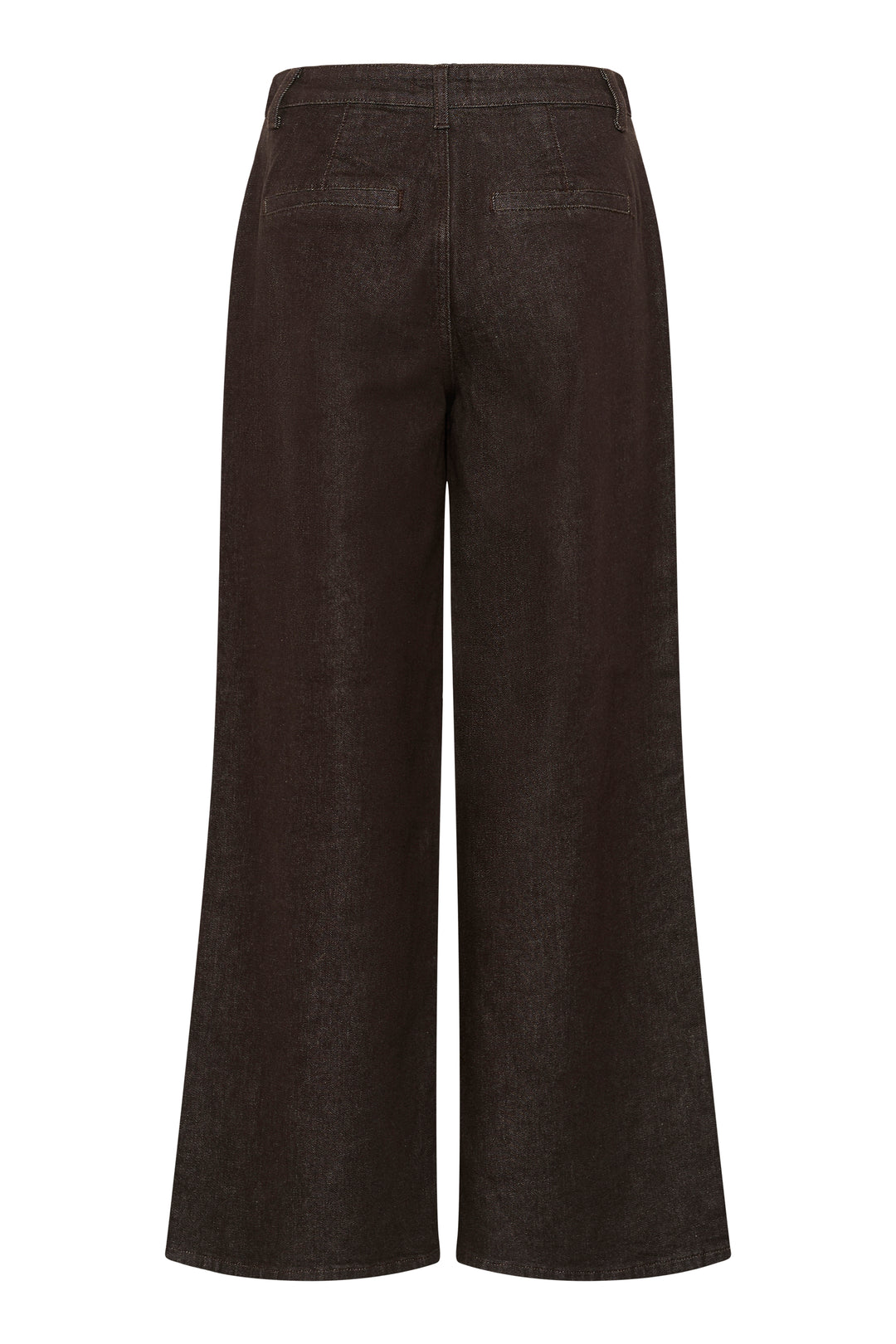 Pantalon en coton extensible Visti - À jambe large et taille haute