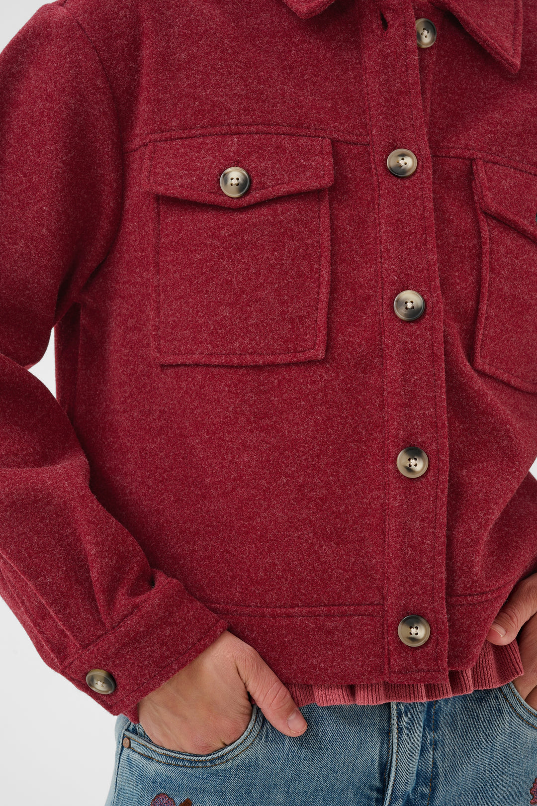 Veste à coupe ample Marigold - En mélange de viscose et polyester