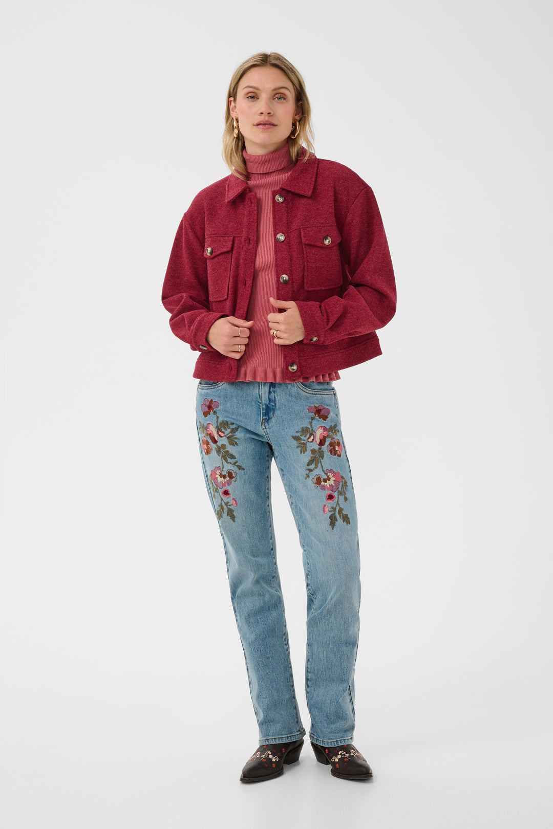 Veste à coupe ample Marigold - En mélange de viscose et polyester