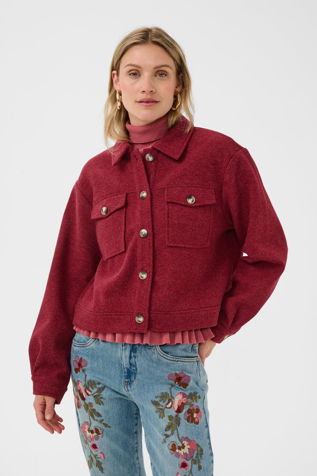 Veste à coupe ample Marigold - En mélange de viscose et polyester