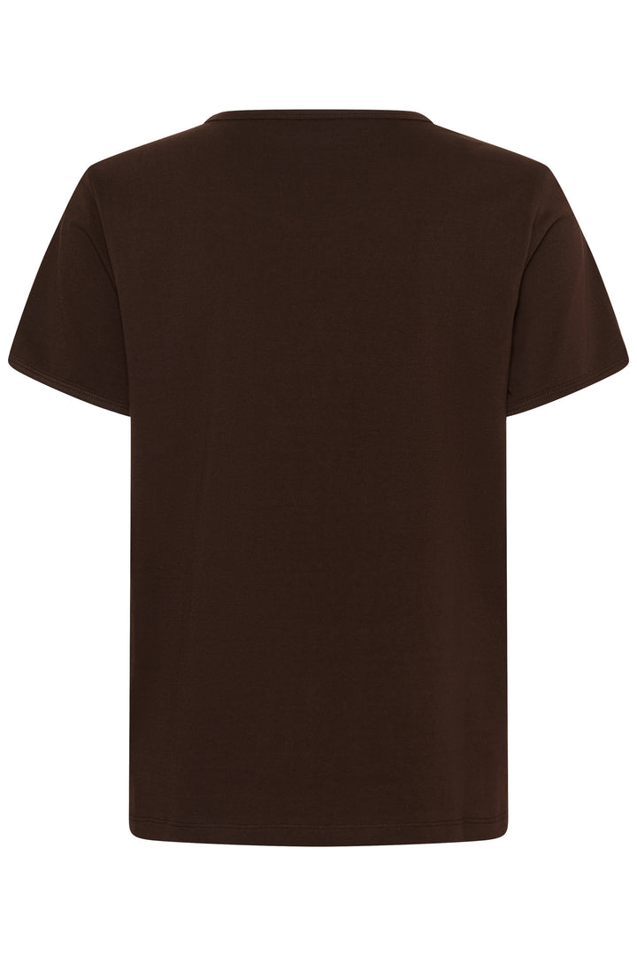 Le t-shirt 100% coton Bobby - Décontracté à message illustré