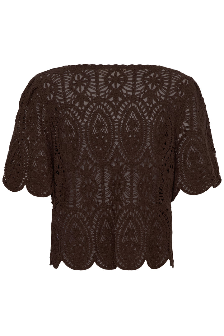 Blouse en crochet Mindie - En pur coton