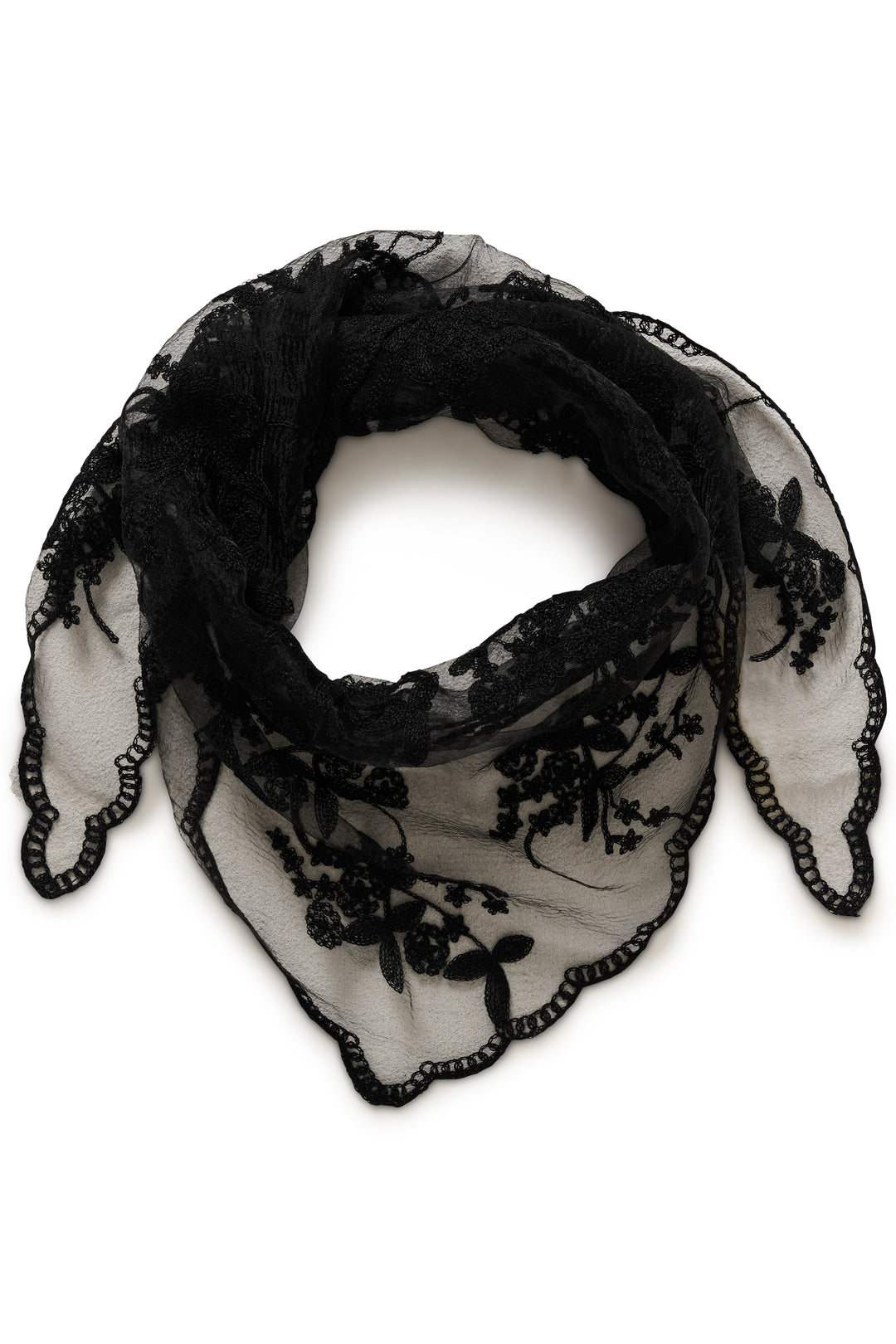 Foulard léger Lacie - Un accessoire en dentelle délicate