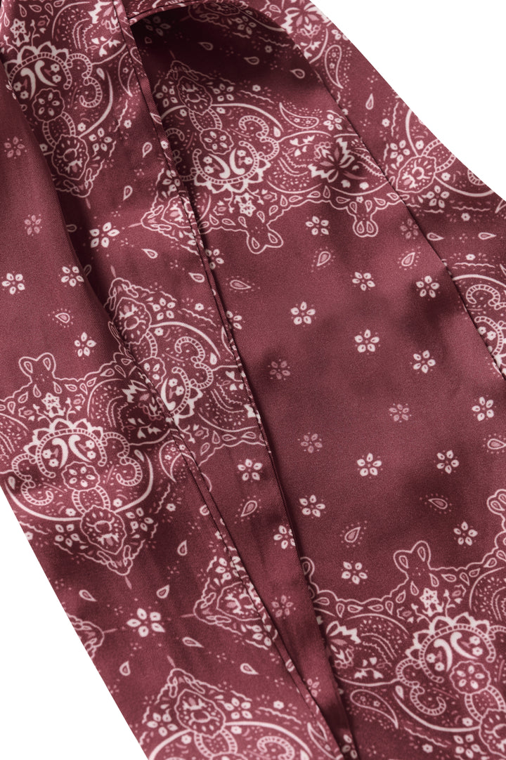 Foulard  aux imprimés élégants Tie - Accessoire fin et soyeux