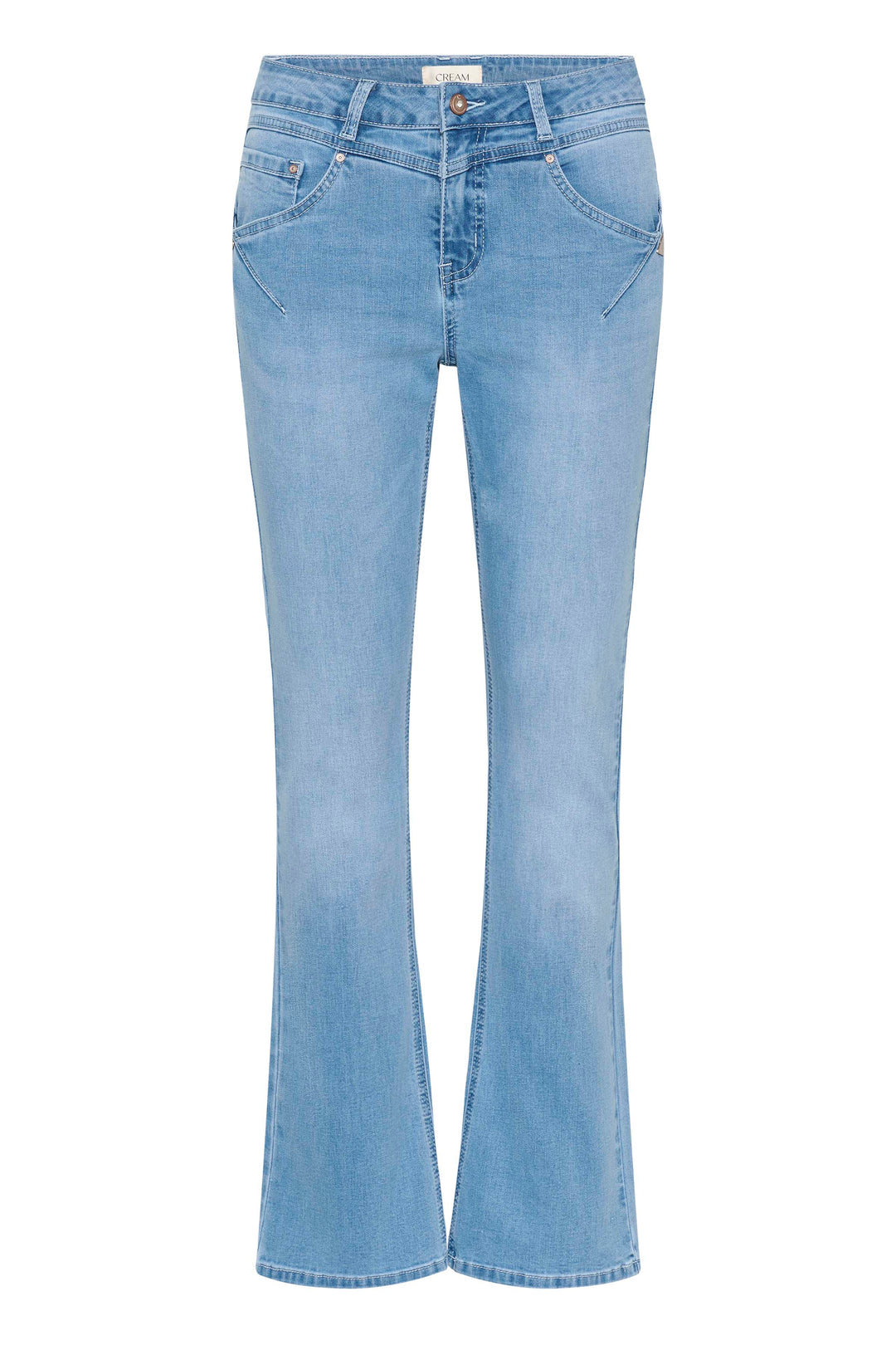 Mid-rise bootcut jeans - Stretch denim
