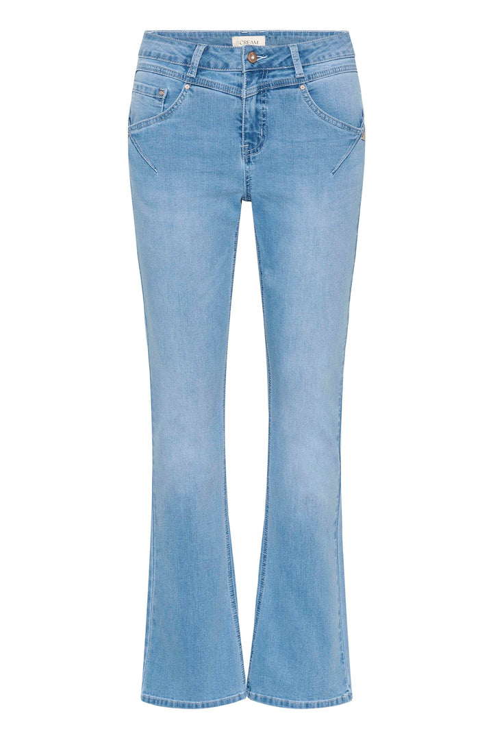 Mid-rise bootcut jeans - Stretch denim