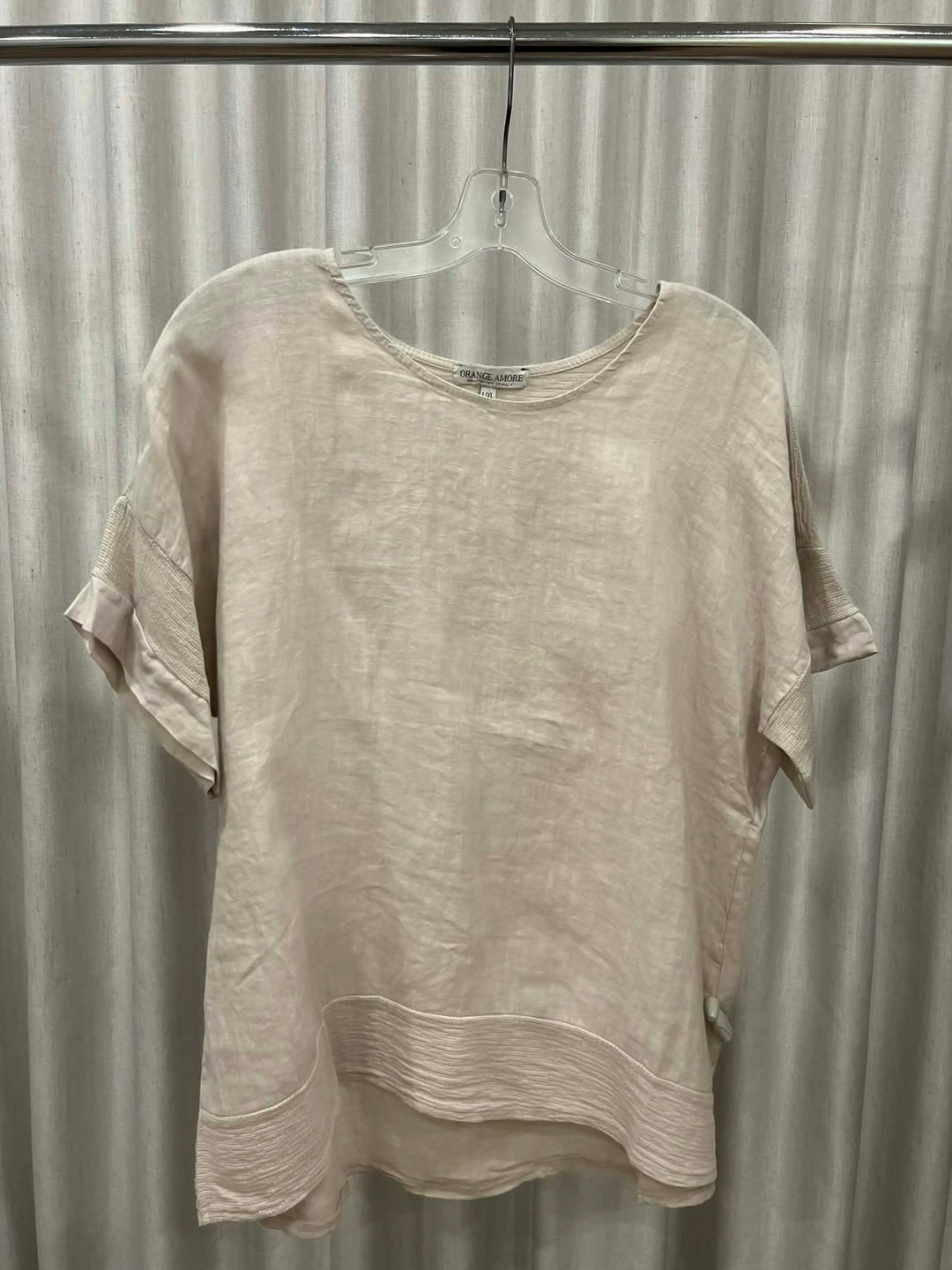 Blouse légère à coutures décoratives