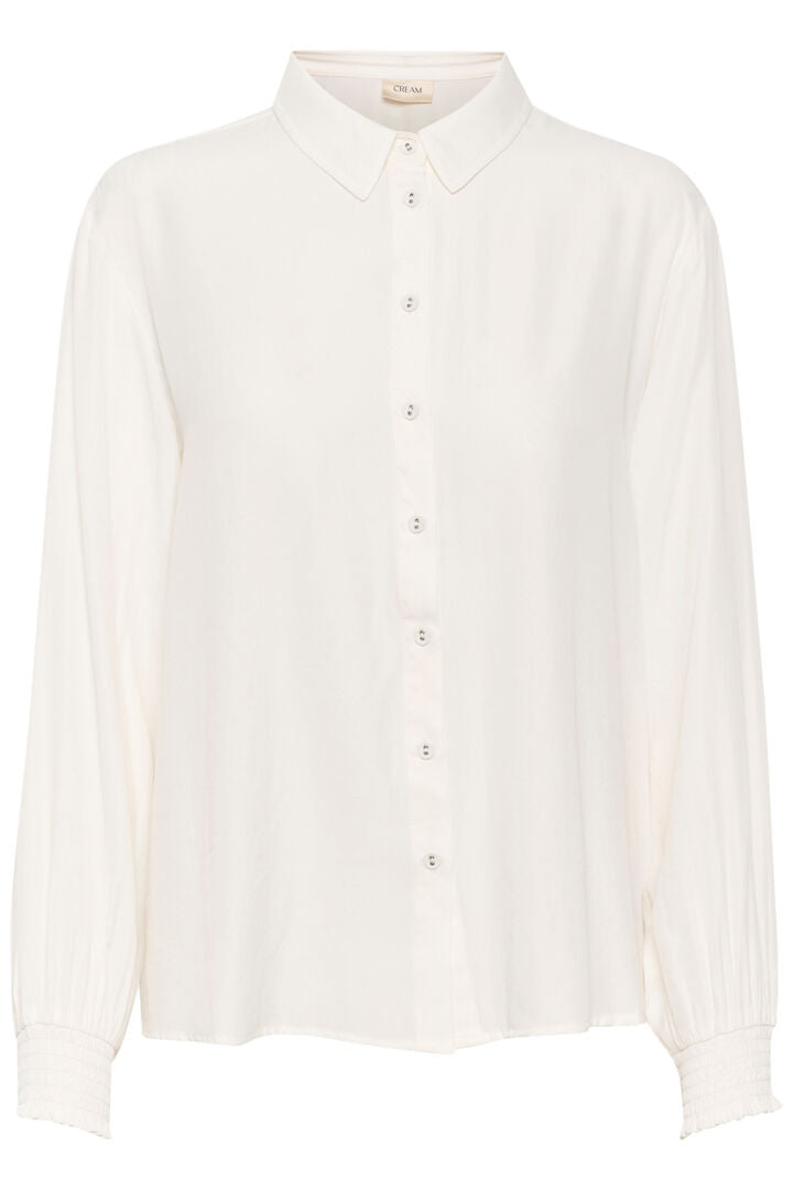Chemise classique satinée