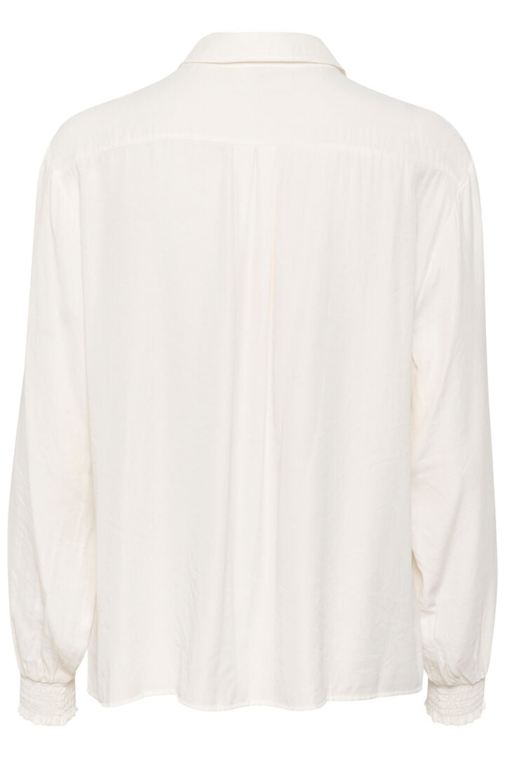 Chemise classique satinée