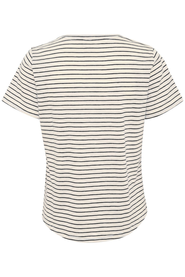 T-shirt essentiel en coton aux couleurs estivales