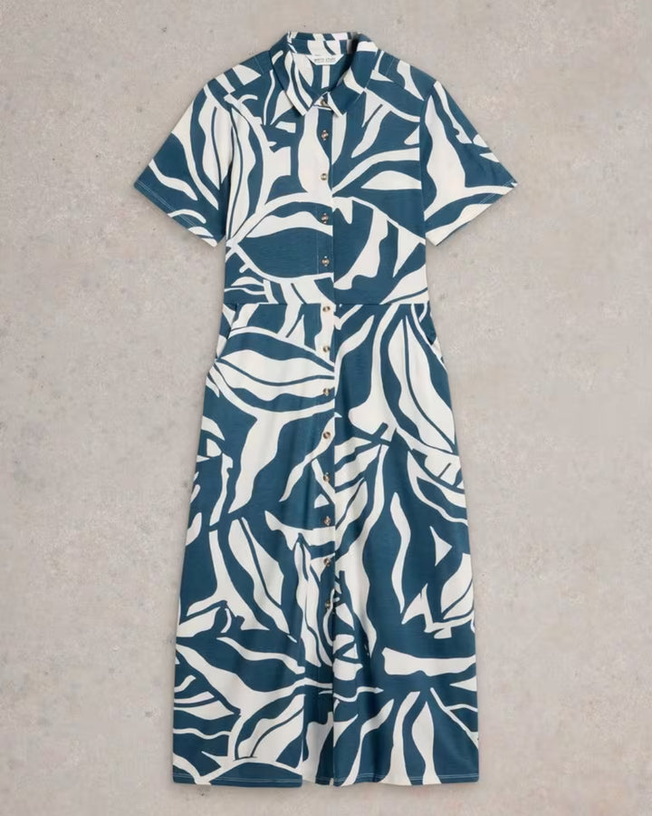 Robe-soleil marbrée Rua