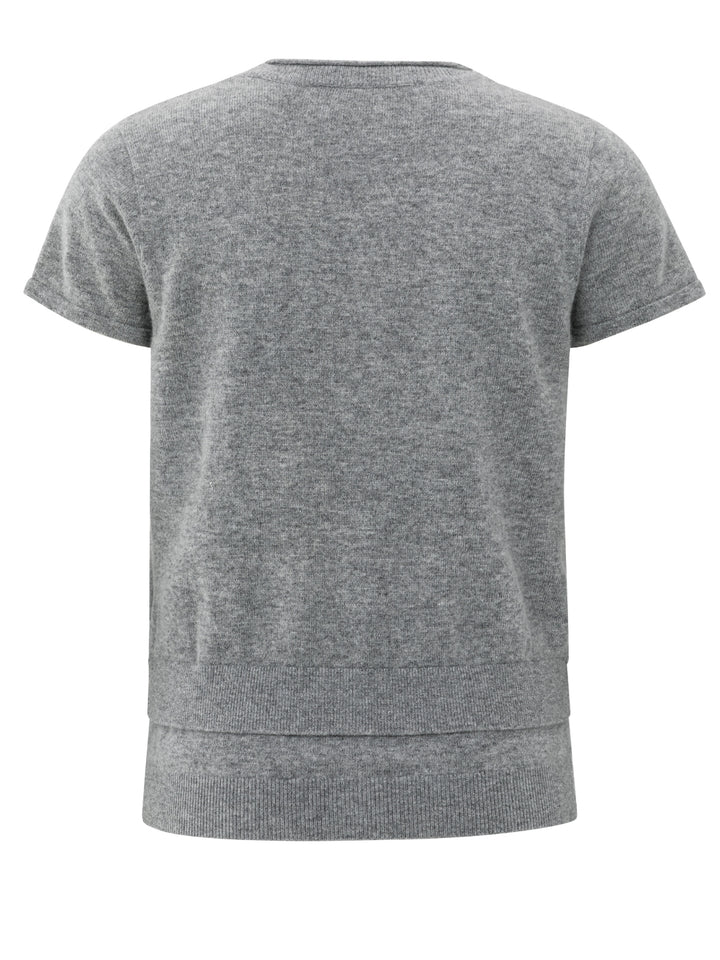 T-shirt douillet à détail en ouverture