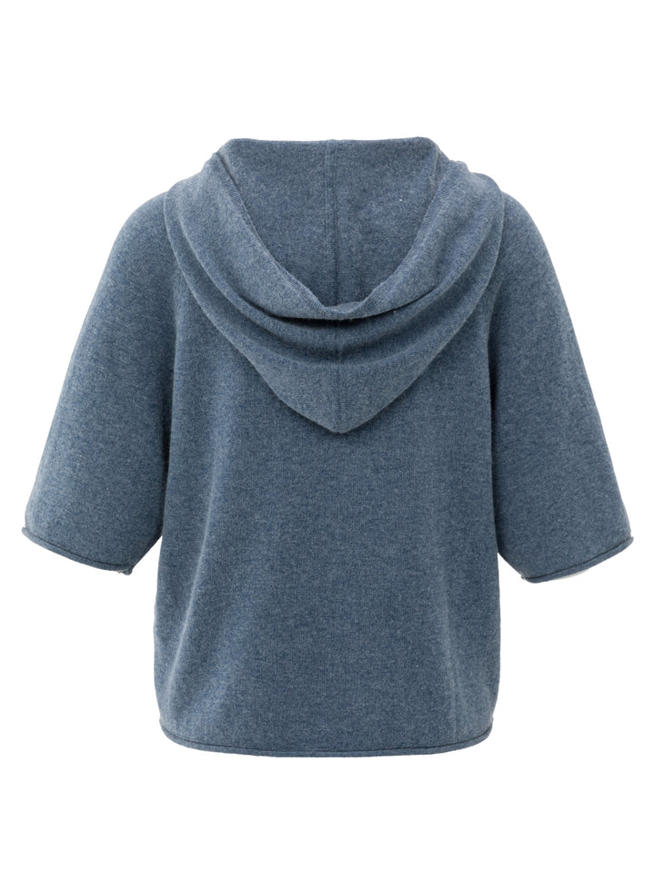 Pull douillet à manches courtes