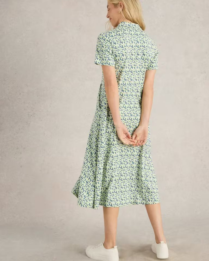 Robe-soleil marbrée Rua