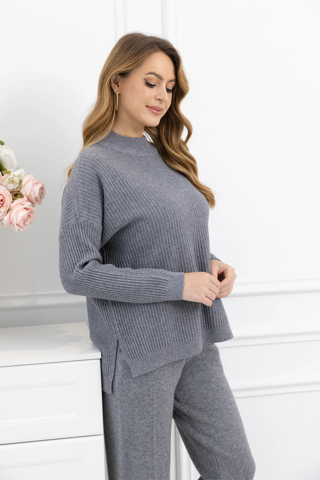 Pull doux effet cachemire