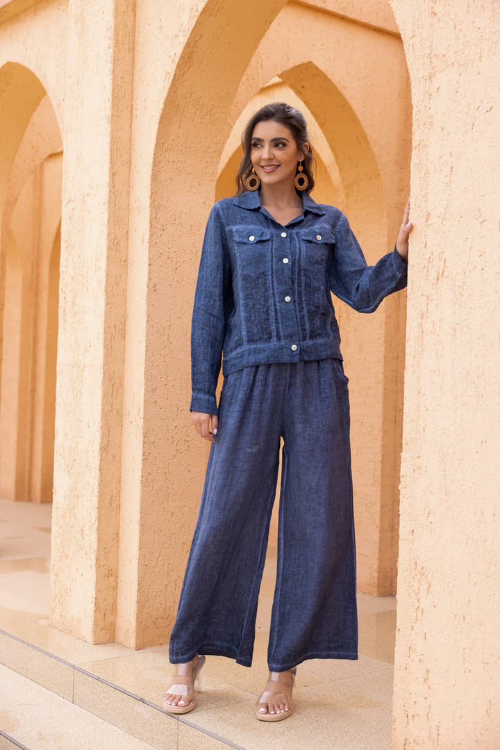 Veste Coldwash – jacket décontractée à boutons style vintage