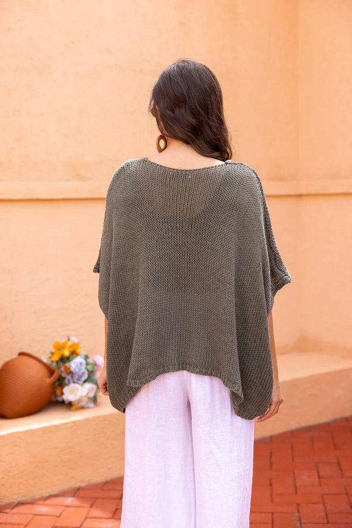 Haut Ocean – Crochet aéré style bord de mer