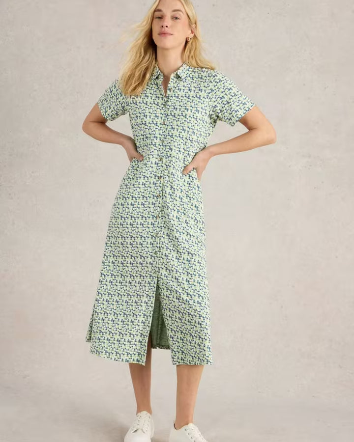 Robe-soleil marbrée Rua