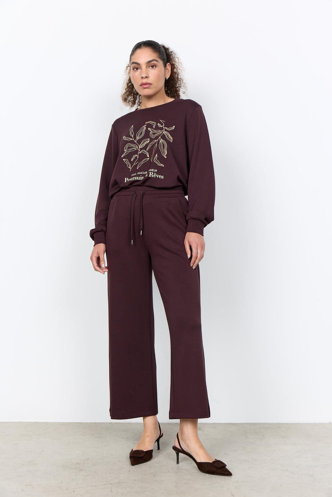 Banu Soft Straight-Leg Trousers