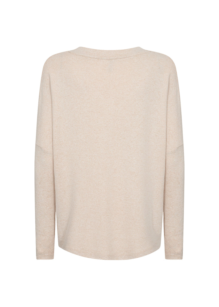 Chandail en fibres écologiques, col en V Biara