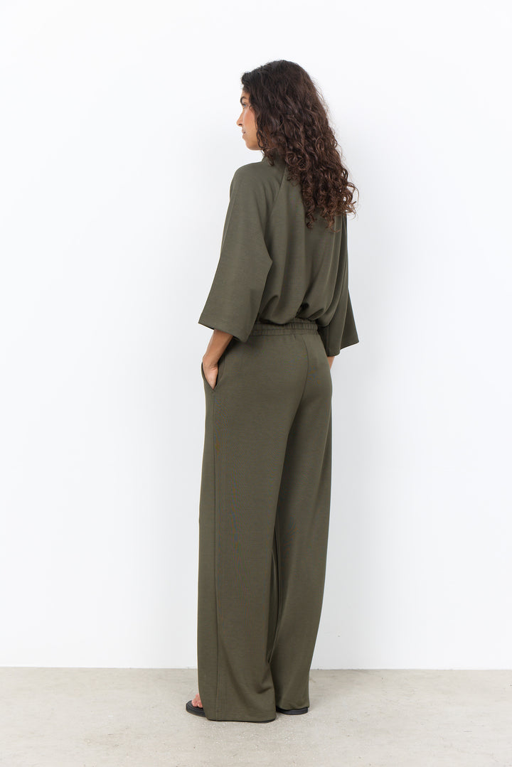 Pantalon à coupe ample Banu - Taille ajustable en mélange modal