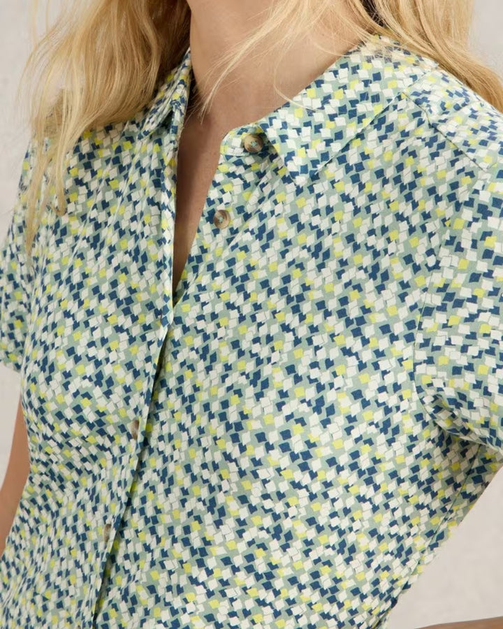 Robe-soleil marbrée Rua