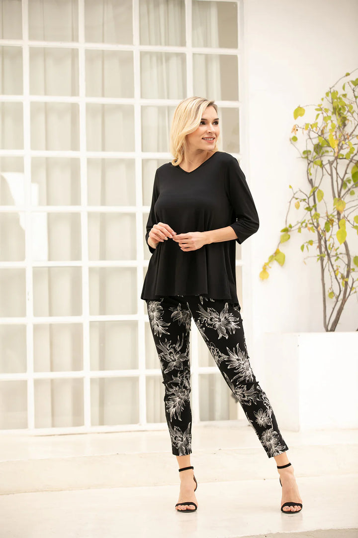 Haut en bambou réversible Jen – manches 3/4