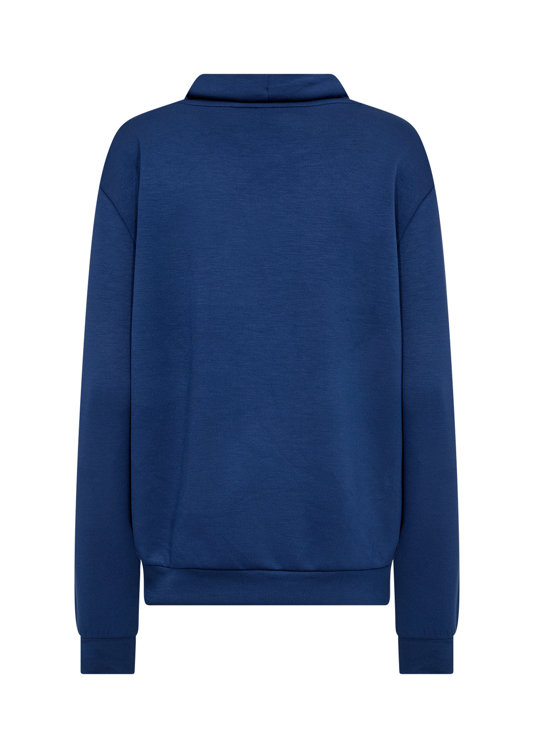 Sweatshirt pour femme à col montant et imprimé inspirant Banu