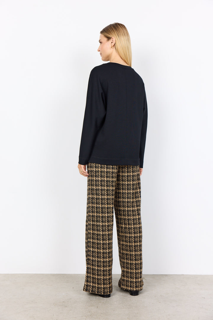 Chandail droit à coutures apparentes  Banu