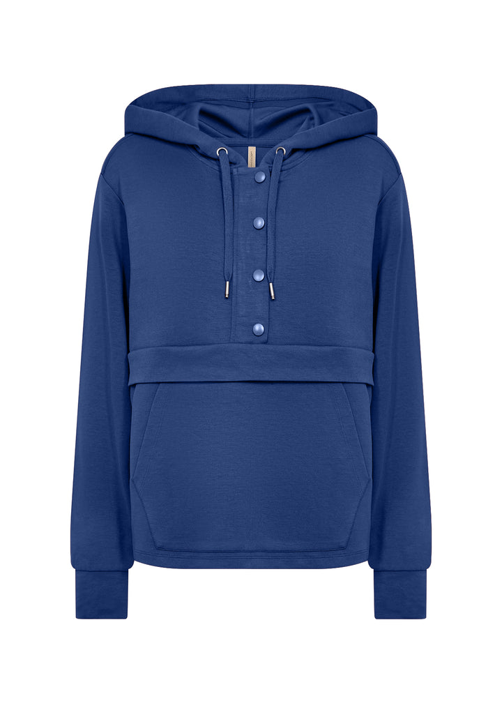 Coton ouaté à capuchon avec boutons pression Banu