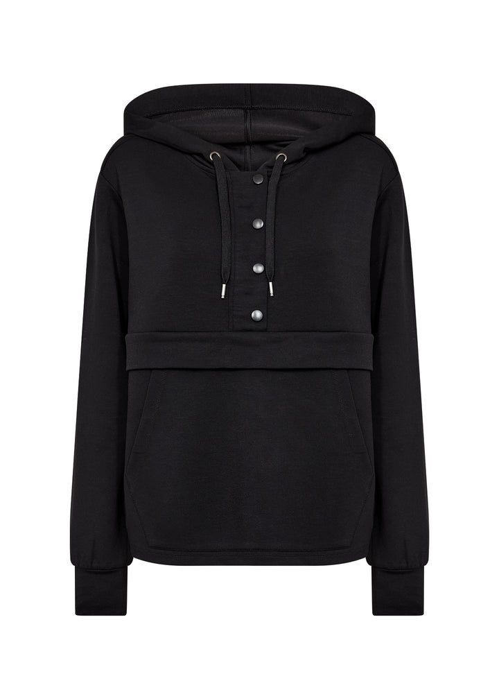 Coton ouaté à capuchon avec boutons pression Banu