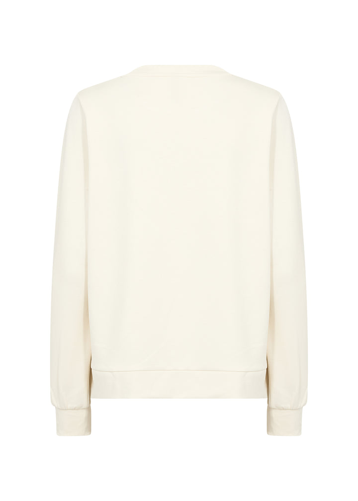 Pull à col rond et imprimé floral Banu