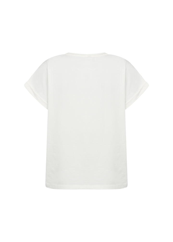 T-shirt floral et rayé Rina