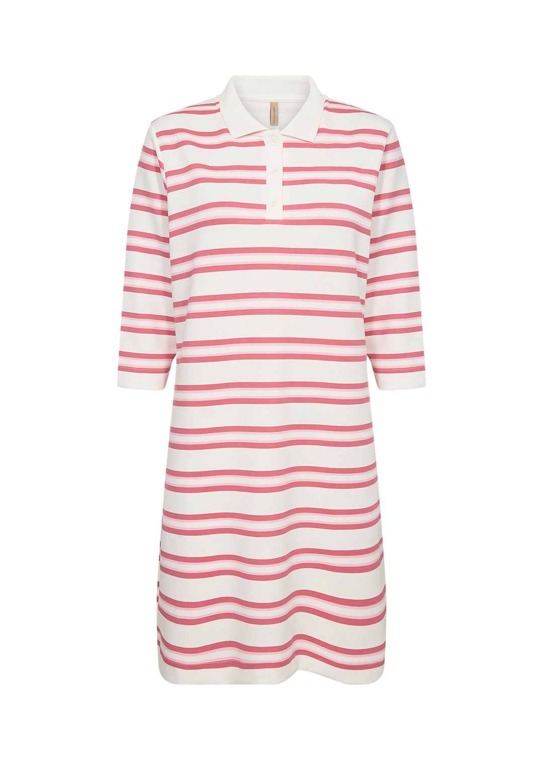 Robe rayée à col classique Barni