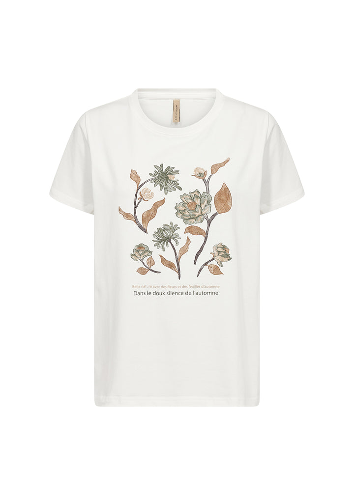 T-shirt à motif floral Rina - Coton biologique doux