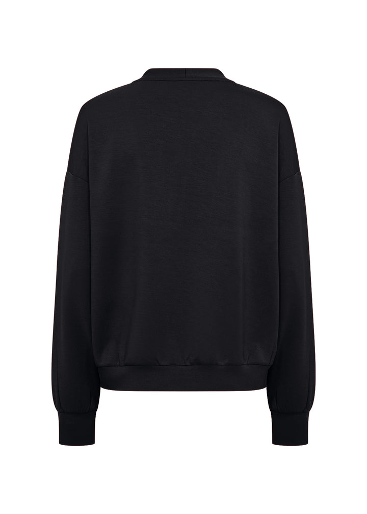 Chandail zippé à col v Banu - Mélange modal ultra-doux