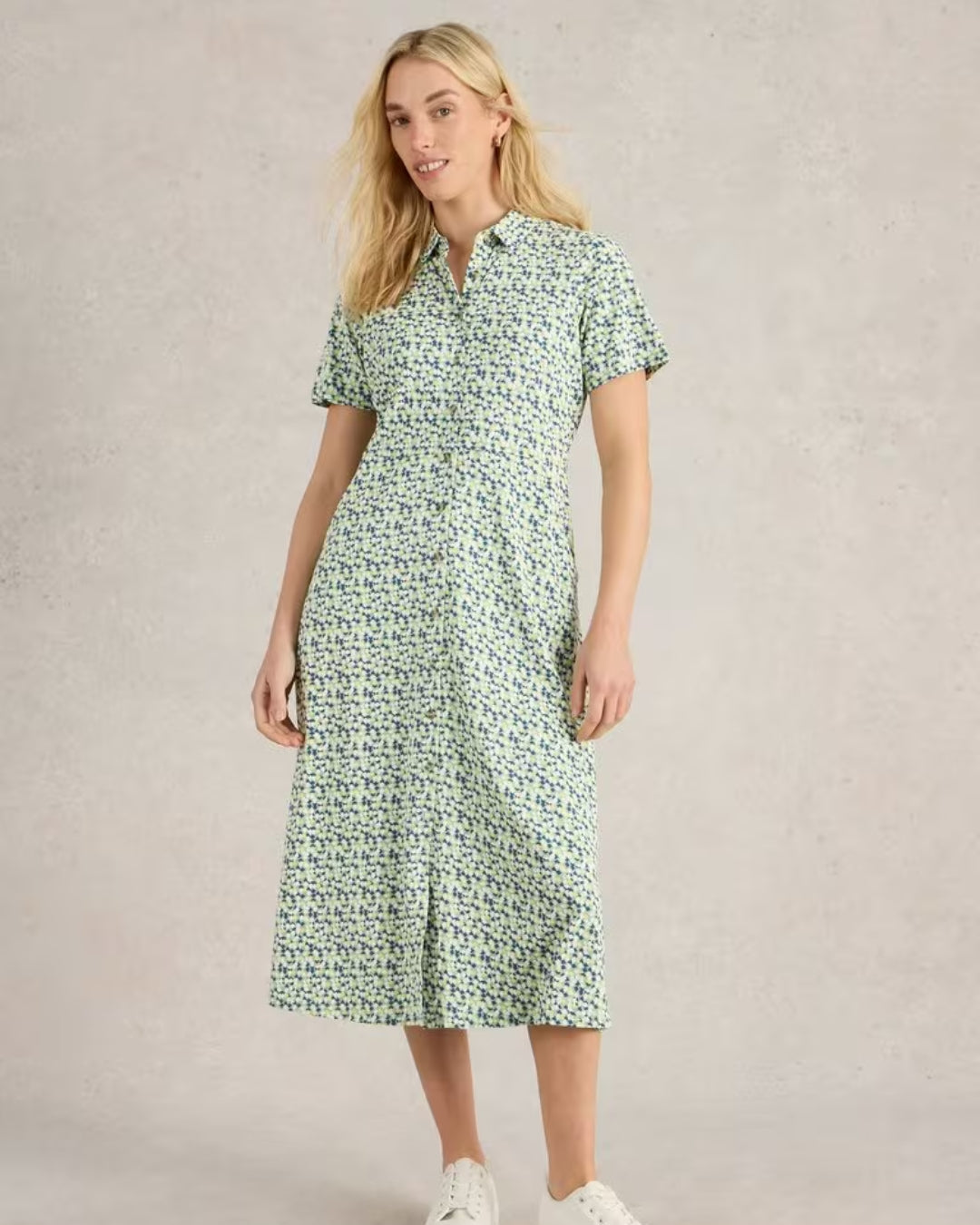 Robe-soleil marbrée Rua