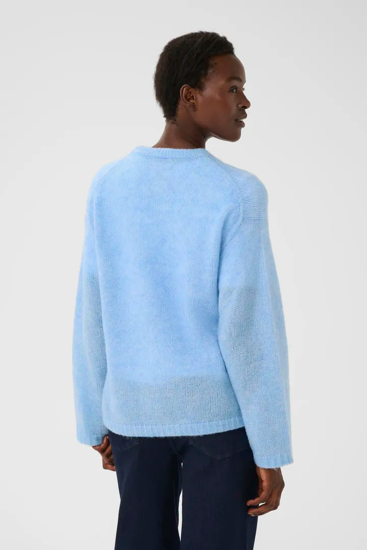 Pull coloré en tissu recyclé Spencer