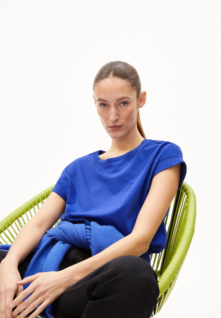 T-shirt en coton biologique Idaara - Haut droit écoresponsable