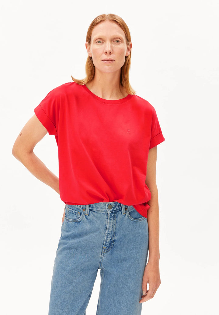 T-shirt en coton biologique Idaara - Haut droit écoresponsable