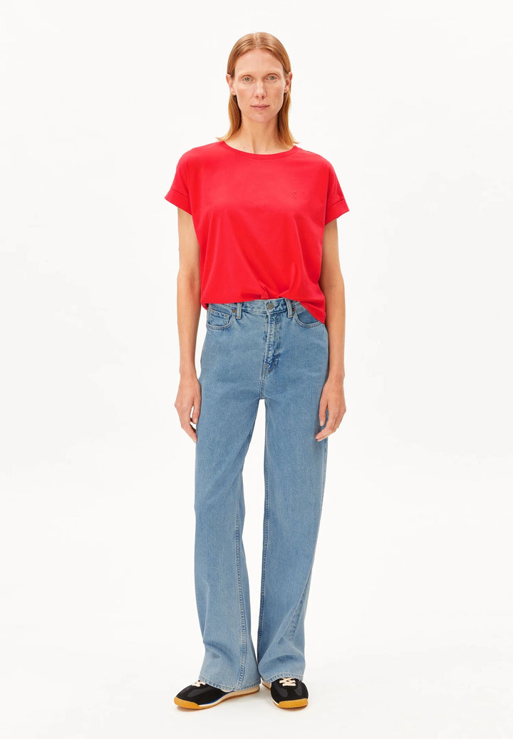 T-shirt en coton biologique Idaara - Haut droit écoresponsable