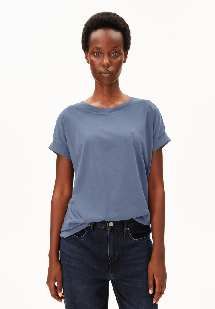 T-shirt en coton biologique Idaara - Haut droit écoresponsable